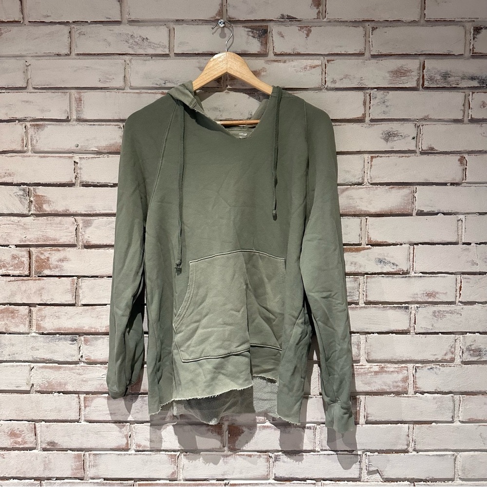 Aerie oversized green hoodie hooded sweatshirt size XS